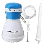 Instant Shower Head Water Heater,Electric Shower Head Heater,Electric Instant Hot Water Shower Head Heater,3 Temperature Adjustable with Hose and Bracket Blue
