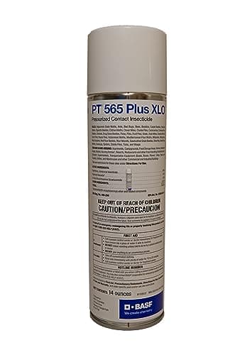 BASF PT 565 Plus XLO Pressurized Insecticide - Pyrethrin Contact Spray - 14oz Aerosol Can