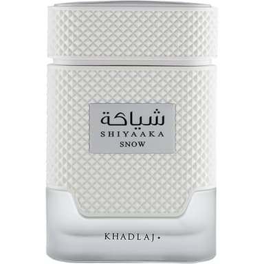 Khadlaj Shiyaaka Snow – Citrusy, Woody, Spicy, Aromatic – Eau De Parfum Spray-Long-Lasting Fragrance for Men, 3.4 Ounce / 100 ml