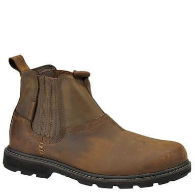 Skechers Men's Blaine Orsen Ankle Boot,Dark Brown,9.5 M US