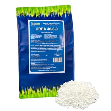 Supply Solutions Urea 46-0-0 Nitrogen Fertilizer to Stimulate Lush Growth and Deep Green Color - Plant Food Plant Fertilizer for Plants Lawn Garden - Bloom Booster for Flowers, Fruits (20 Pounds)