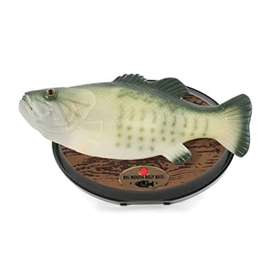 Gemmy Inflateables Holiday G08 47957 Big Mouth Billy Bass 15th Anniversary Be Happy Decor