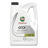 Castrol GTX 10W-30 Conventional Motor Oil, 5 Quarts