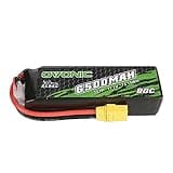 OVONIC lipo Battery 80C 6500mah 3S 11.1V hardcase with XT90 Plug for Arrma Rc car Battery