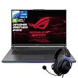 ASUS ROG Strix G18 VR Gaming Laptop, Nebula 18" 2.5K (2560x1600) 240Hz 500-Nit, 24-Core i9-14900HX, NVIDIA GeForce RTX 4060, 64GB DDR5 RAM, 1TB SSD, Backlit RGB KB, Bundle with HyperX Cloud Headset