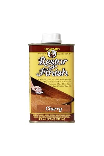 HOWARD RF8 Products Restor-A-Finish, 8 oz, Cherry, 8 Fluid Ounces