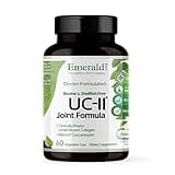 EMERALD LABS UC-II Joint Formula - Made with Undenatured Collagen Type II, Bioperine, Curcuminoids & More for Muscle & Joint Health & Mobility & Flexibility Support - 60 Vegetable Capsules