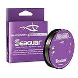 Seaguar Smackdown Lo Vis Stealth Gray 8 Strand Performance Braid Fishing Line, Thinner Diameter, No Stretch, Ultra Strong and Abrasion Resistant, Super Sensitive, Less Visible, Lb. Test: 30