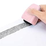 Identity Theft Protection Roller Stamp - Information Blocker Stamp for ID Account, Address, Mail, Bill & Privacy Information (Pink)