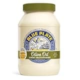 Blue Plate Light Mayonnaise with Olive Oil 30 Fl Oz Jar (Pack of 1)