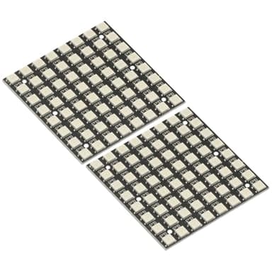 2PCS WS2812B 8x8 led Matrix WS2812 8x8 64-Bit Led Matrix Full Color 5050 RGB LED Lamp Panel Light for Arduino