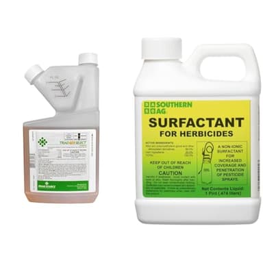 Select Source Triad TZ | 4-Way Combination Herbicide & Southern Ag Surfactant for Herbicides Non-Ionic, 16oz Weed Control Bundle