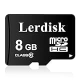 Lerdisk Factory Wholesale Micro SD Card 8GB U1 in Bulk Micro SDHC UHS-I Produced by Authorized Licencee (8GB U1)