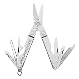 LEATHERMAN, Micra, Keychain Multi-tool with Grooming Tools, Mini Pocketknife for Everyday Carry (EDC), Hobbies & Outdoors, Built in the USA, Stainless Steel