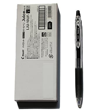 Pilot Juice 0.38mm Gel Ink Ballpoint Pen, Black (LJU-10UF-B)