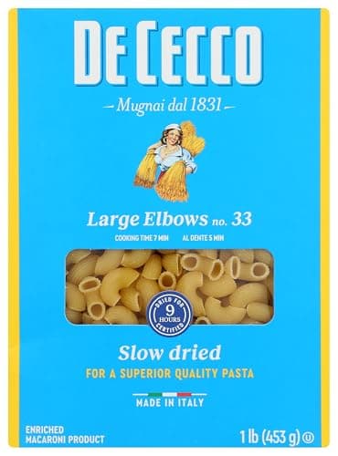De Cecco Pasta Large Elbow Pasta, 16 Oz