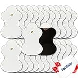 (24PCS) Compatible with Omron TENS Unit Replacement Pads Reusable Pads (not Omron Brand) 12 Pairs