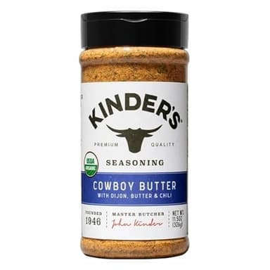 Kinder's Organic Cowboy Butter Seasoning, 11.5 Ounce