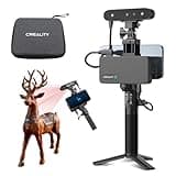 Creality 3D Scanner CR-Scan Ferret Pro, Upgraded Handled 3D Scanner for 3D Printing with Anti-Shake Tracking Wifi6 Wireless Bridge, Fast Full Color 0.1mm Accuracy Scanning for iOS Mac Windows Android