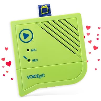 Voicegift Voice-Over® Mini Voice Recorder for Picture Frame, Mini Voice Recorder with Playback Audio & Digital Recorder for Picture Frame - Customizable Sound Gifting & Crafting