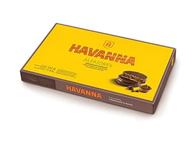 Havanna Alfajores Argentinos - Traditional Argentine Alfajores with Dulce de Leche (Milk caramel), Coated in Semi-Sweet Chocolate - The Authentic and Original Havanna - Box of 6