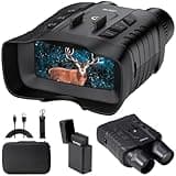AKASO Seemor-200 Night Vision Goggles - 4K Full Color Night Vision Binoculars for Adults, App-Enabled Photo and Video Saving,AI-ISP 3280FT Viewing Range,16x Digital Zoom for Camping Hiking & Security
