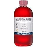 Sirius Metals True Colloidal Gold – 25 ppm - 99.99+% Purity - 250 mL (8.45 Fl Oz) in Clear BPA-Free Plastic Bottle - Made in USA