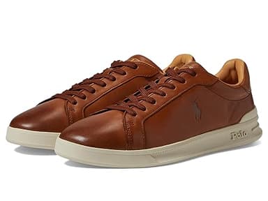 POLO RALPH LAUREN Heritage Court II Sneaker Brown 10.5 D (M)