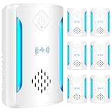 BOZFLY 6 Packs Ultrasonic Pest & Insect Repeller, Upgraded Indoor Ultrasonic Repellent for Mosquitoes, Roaches, Flies, Mouse, Geckos, Spiders, Electronic Plug in Pest Control, 2 Mode Switching - White