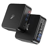 KAMRUI Mini Gaming PC, E3B 16GB RAM 512GB SSD Mini PC AMD Ryzen 5 7430U Micro Desktop Computers (Max 4.3GHz,6C/12T, Beat 5650U), Small Computer Support WiFi 6, BT5.2, Triple Display for Office Home