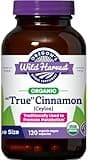 Oregon's Wild Harvest Organic True Cinnamon Ceylon 120 Count Vegan Capsules