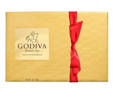 Godiva Goldmark Assorted Chocolate Gift Box, Dark & Milk Chocolates, Gourmet Giftbox for Any Occasion, 36 Pc