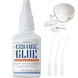 Super Ceramic Glue, 30g Best Glue for Ceramic and Porcelain Repair, Waterproof and Multisurface Glue for All Bondings with High Temperature Resistance