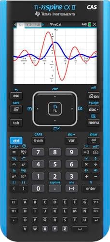 Texas Instruments TI-Nspire CX II CAS Color Graphing Calculator with Student Software (PC/Mac)