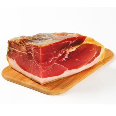 Italian Prosciutto di Parma (approx 4-5 lbs) - Authentic Italian Cured Ham, Quarter Cut Ham Ready to Slice, MARTELLI - Imported from Italy