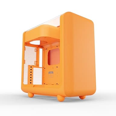 Hyte X50 Modern Performance ATX Mid-Tower PC Gaming Case - Astral Orange