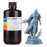ELEGOO ABS-Like Resin 3.0 Pro, Higher Scratch-Resistance 3D Printing Photopolymer Resin, 405nm UV Resin for MSLA/DLP/LCD Printers Fast Curing High Precision Non-Brittle, Grey 1000g