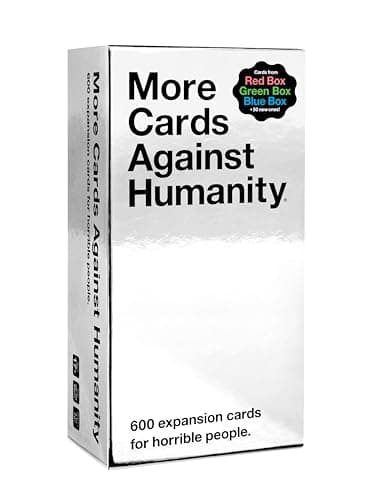 More Cards Against Humanity • 600-card Essential Expansion • Includes The Best Cards from The Red, Blue, & Green Boxes