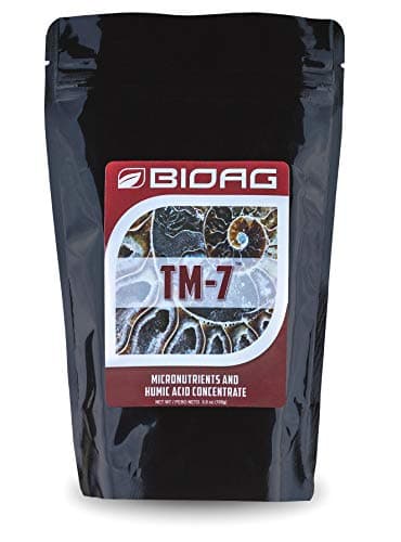 BioAg TM7 Organic Humic Acid Soil Conditioner Plus Essential Micronutrients, Dry Amendment for All Plants, S B Co Cu Fe Mn Mo Zn (100 Grams)