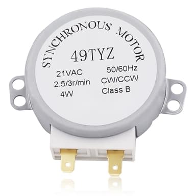 PartsBroz WB26X10038 Microwave Turntable Motor - Compatible with General Electric Kenmore Hotpoint - Replaces AP2024962 769741 AH237772 EA237772 PS237772 Ultra Durable Replacement