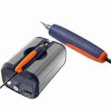 Portable Ultrasonic Cutter Knife Handheld 25W to 65W Adjustable 40KHZ (100V) with 50pcs Replacement blads for Cutting 3D Print Models, Acrylic, Wood, Plastic and Fabric