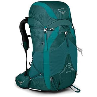 Osprey Eja 58L Women's Ultralight Backpacking Backpack, Deep Teal, WXS/S