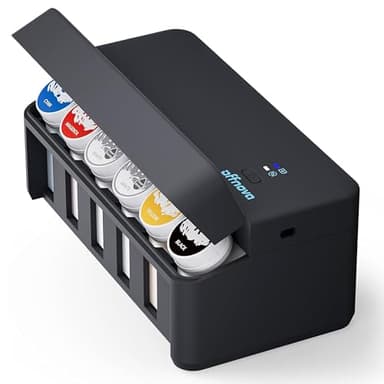 OFFNOVA CISS DTF White Ink Circulation System, Upgraded Extension CISS Ink Tube and Waste Ink Collector for ET8550 L805 DTF Printer (Black)