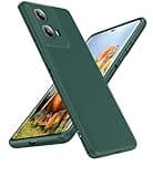 LeYi for Motorola-Edge-2024 Phone Case:Moto Edge 2024 Case with Liquid Silicone Cover Shockproof, Slim & Anti-Scratch Funda para Case for Moto Edge 2024, Green