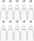 Evian Natural Spring Water, 11.2oz Glass Bottle (Pack of 10, Total of 112 Oz)