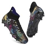 Soccer Cleats Mens Football Cleats Women Tacos de Futbol para Hombre Zapatos de Futbol para Hombres Futsal Shoes Outdoor Soccer Shoes for High Top Football Cleats Men Football Boots AG/FG