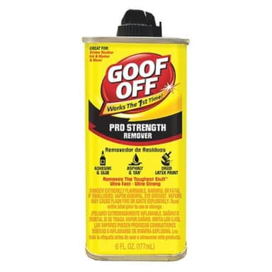 Pro Strength Adhesive Remover – 6 oz | Removes Stickers, Paint, Grease, Tar, Gum, Marker & More | Heavy-Duty Cleaner for Home, Auto, Garage & DIY Projects