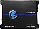 Planet Audio TR3000.1D Class D Monoblock Car Amplifier - 3000 High Output, 1 Ohm, Low Level Inputs, Low Pass Crossover, Hook Up to Subwoofer for Bass