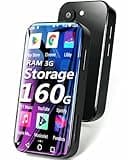 160GB MP3 Player with Bluetooth and WiFi & 4G, MP3 MP4 Player with Amazon Music Spotify, 3.0 Touchscreen Digital HiFi Music Player, Portable Android MP3 Player with YouTube, Google Play, Apps, Camera