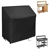 Guisong Potting Bench Cover, Waterproof Cover for Yaheetech Outdoor Potting Bench Table 45"x20"x49", Protective Cover for Outdoor Cabinet/Potting Benches for Outside/Garden Table for Planting